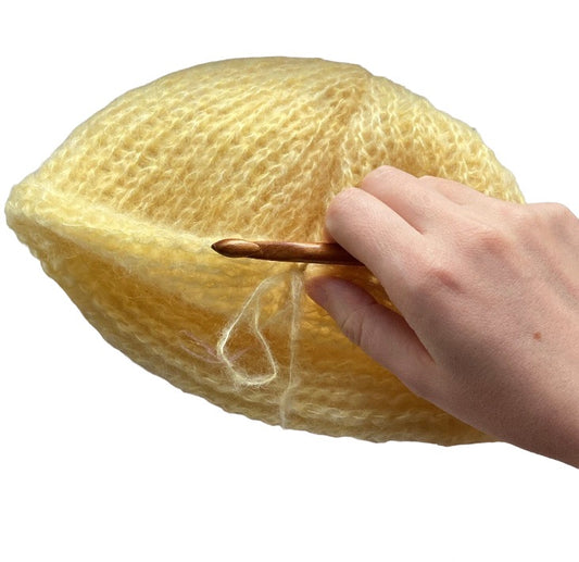 " How to Knit ? " Two hours knitting class for beginners !